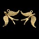 Nickel Free & Lead Free Golden Alloy Bird Swallow Pendants PALLOY-J218-123G-1
