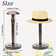 Вешалка для шляп в форме деревянного стебля в форме купола ODIS-WH0001-46A-2