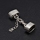 Zinc Alloy Ends with Iron Chains PALLOY-N0091-02S-2