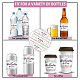 Adesivi adesivi per etichette di bottiglie DIY-WH0520-005-5