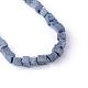 Natural Blue Coral Bead Strands G-R356-77-2