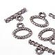 Tibetan Style Alloy Toggle Clasps X-LF0206Y-2