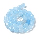 Natürliche Jade Perlen Stränge G-E614-B01-3