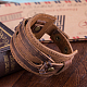 Мужские модные браслеты с кожаным шнуром BJEW-BB15509-6