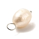 Colgantes naturales de perlas cultivadas de agua dulce PALLOY-JF00942-03-3