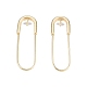 Brass Earring Hooks KK-T062-236G-2