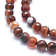 Natural Agate Beads G-J371-07-6mm-3