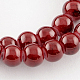 Chapelets de perles en verre peint GLAD-S075-6mm-73-1