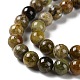 Natural Green Garnet Beads Strands G-Z034-B14-02-4