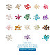 Cheriswelry 360g 18 couleurs coquille d'eau douce et ensembles de perles de pierre précieuse G-CW0001-01-8
