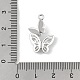 Латунные микропаве прозрачные подвески с фианитом KK-R219-33P-3