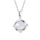 SHEGRACE Rhodium Plated 925 Sterling Silver Pendant Necklace JN726A-1