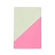 Cartes d'affichage de boucle d'oreille en papier rectangle CDIS-D007-01D-2