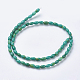 Natural Magnesite Beads Strands TURQ-K003-01C-2
