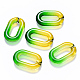 Zweifarbige transparente Acrylverbindungsringe OACR-S036-006A-N05-3