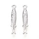 Messing Anhänger & Charms&nbsp;KK-T071-35P-02-1