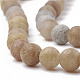 Chapelets de perles en quartz de rutile naturel G-T106-168-2