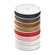 8 rouleaux de cordons en coton ciré 8 couleurs YC-YW0001-04-1