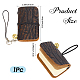 Mini-Notizbuch aus Rindsleder&nbsp;AJEW-CL0005-43B-2