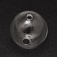 Round Handmade Blown Glass Globe Beads GLAA-L007B-28-2