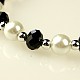 Acrylic Pearl Beaded Necklaces NJEW-D124-04-2