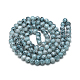 Chapelets de perles en verre peint X-DGLA-S115-8mm-S79-2