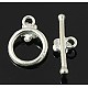 925 Sterling Silver Toggle Clasps STER-A008-55-2