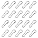 201 Stainless Steel Keychain Clasp Findings STAS-YW0001-79-1