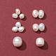 4 stile perle di perle d'acqua dolce coltivate naturali SHEL-FS0001-04-3