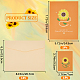 3D-Sonnenblumen-Popup-Grußkarte aus Papier AJEW-WH0038-32-2