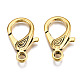 Tibetan Style Alloy Lobster Claw Clasps TIBE-T002-11AG-RS-2