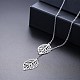 Trendy Brass Lariat Necklaces NJEW-BB21174-3