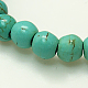 Chapelets de perles synthétiques turquoises TURQ-GSR4mm129-2