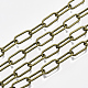 Unwelded Iron Paperclip Chains CH-S125-09A-AB-2