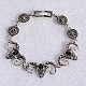 Antique Silver Plated Fashionable Retro Glass Cattle Jewelry Sets: Earrings & Bracelets & Necklace SJEW-E044-06C-6