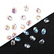 Perles de verre tchèques GLAA-L025-D08-1