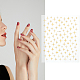 Globleland 10 Blatt Nagelkunst-Aufkleber mit 10 Stilen DIY-GL0004-46-4