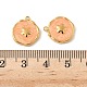 Подвески из эмалированной нержавеющей стали 304 STAS-U057-14G-01-3