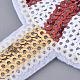 Компьютеризированная вышивка тканью утюжок на / шить на заплатках DIY-L031-007-2