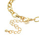 Infinity Cubic Zirconia Bracelets & Necklaces Jewelry Sets SJEW-M098-02G-9