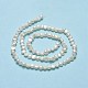 Fili di perle di perle d'acqua dolce coltivate naturali PEAR-A005-06-01-3