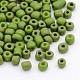 Ornaland 6/0 Baking Paint K9 Glass Seed Beads SEED-OL0002-09-4mm-07-1