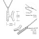 Ожерелья Shegrace с подвеской из стерлингового серебра 925 пробы с родиевым покрытием JN904A-2
