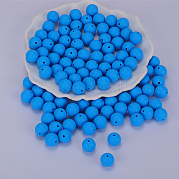 Круглые силиконовые фокусные бусины SI-JX0046A-132