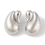 Серьги-гвоздики из латуни для женщин EJEW-Q389-03A-P