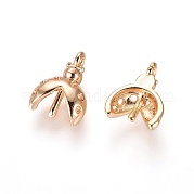Подвески в форме божьей коровки из латуни KK-CLWX06-20