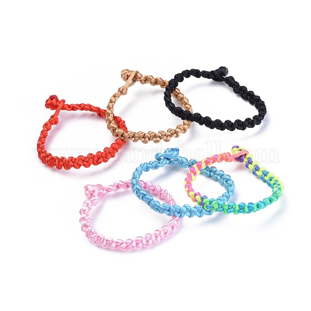 Wholesale Nylon Thread Braided Cord Bracelets - Pandahall.com