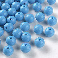 20Pcs Blue Cube Letter Silicone Beads 12x12x12mm Square Dice