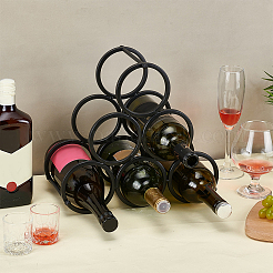 Weinregal für den Tisch aus Eisen&nbsp;ODIS-WH0007-75