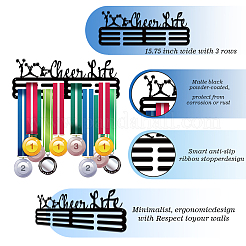 Support de mur d'affichage de support de cintre de médaille de fer de mode&nbsp;ODIS-WH0021-061